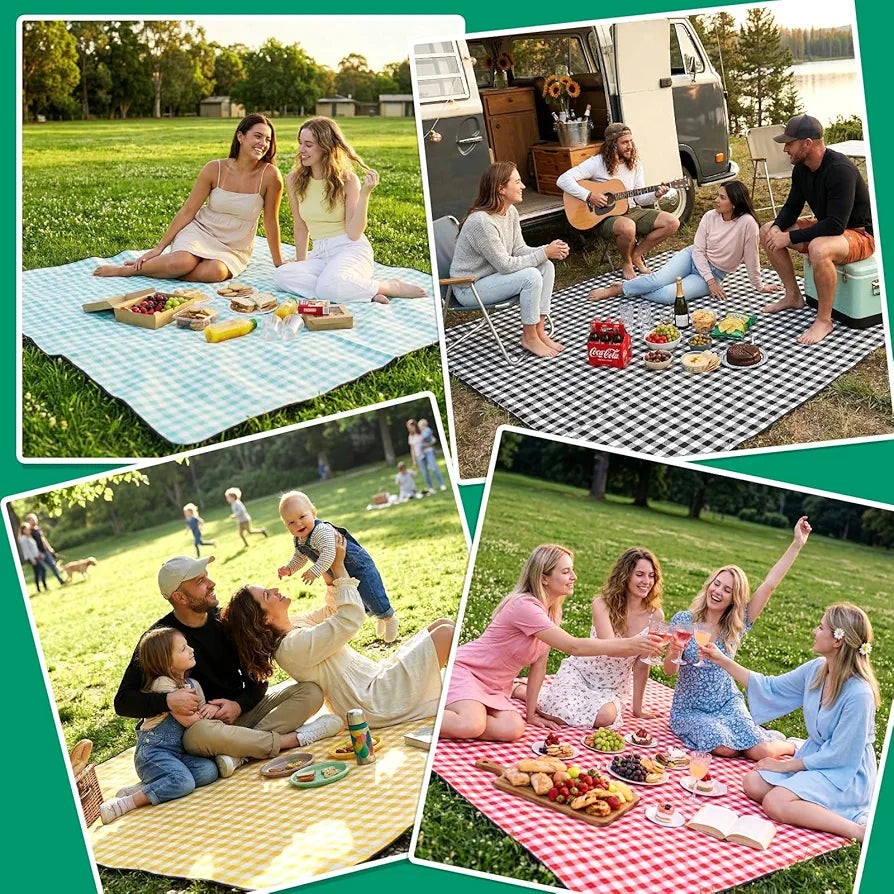 Waterproof Picnic Blanket Beach Outdoor Camping Mat Extra Large