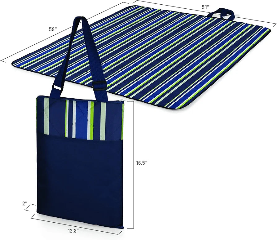 ONIVA - a Picnic Time brand - Vista Outdoor Picnic Blanket & Tote