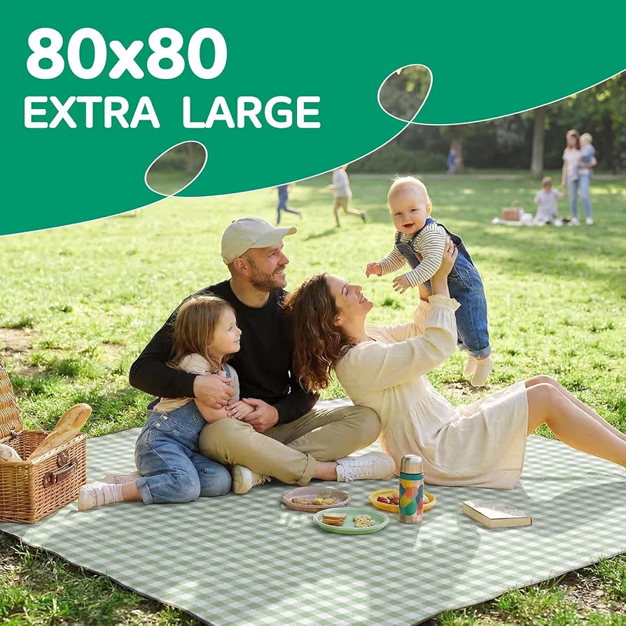 Waterproof Picnic Blanket Beach Outdoor Camping Mat Extra Large