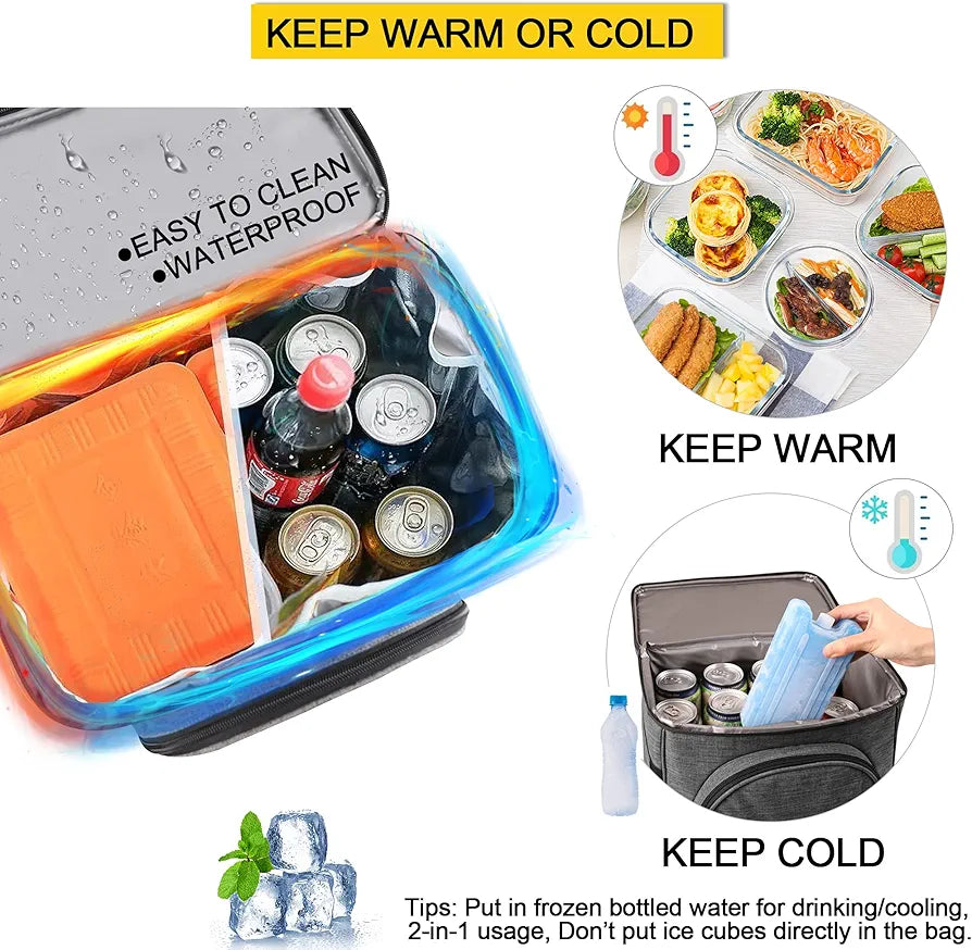 Vogano Picnic Backpack & Accessories – Insulated Picnic Set for 2