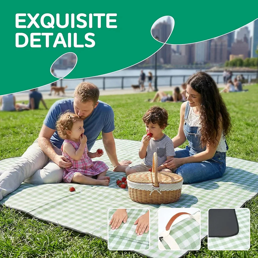 Waterproof Picnic Blanket Beach Outdoor Camping Mat Extra Large